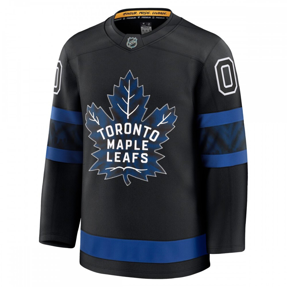 Toronto Maple Leafs x drew house Alternate Premium Custom Jersey - Black-Pro Kit Vault | Brand New 26/27 Sports Jerseys
